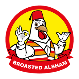 Broasted Al Sham logo.